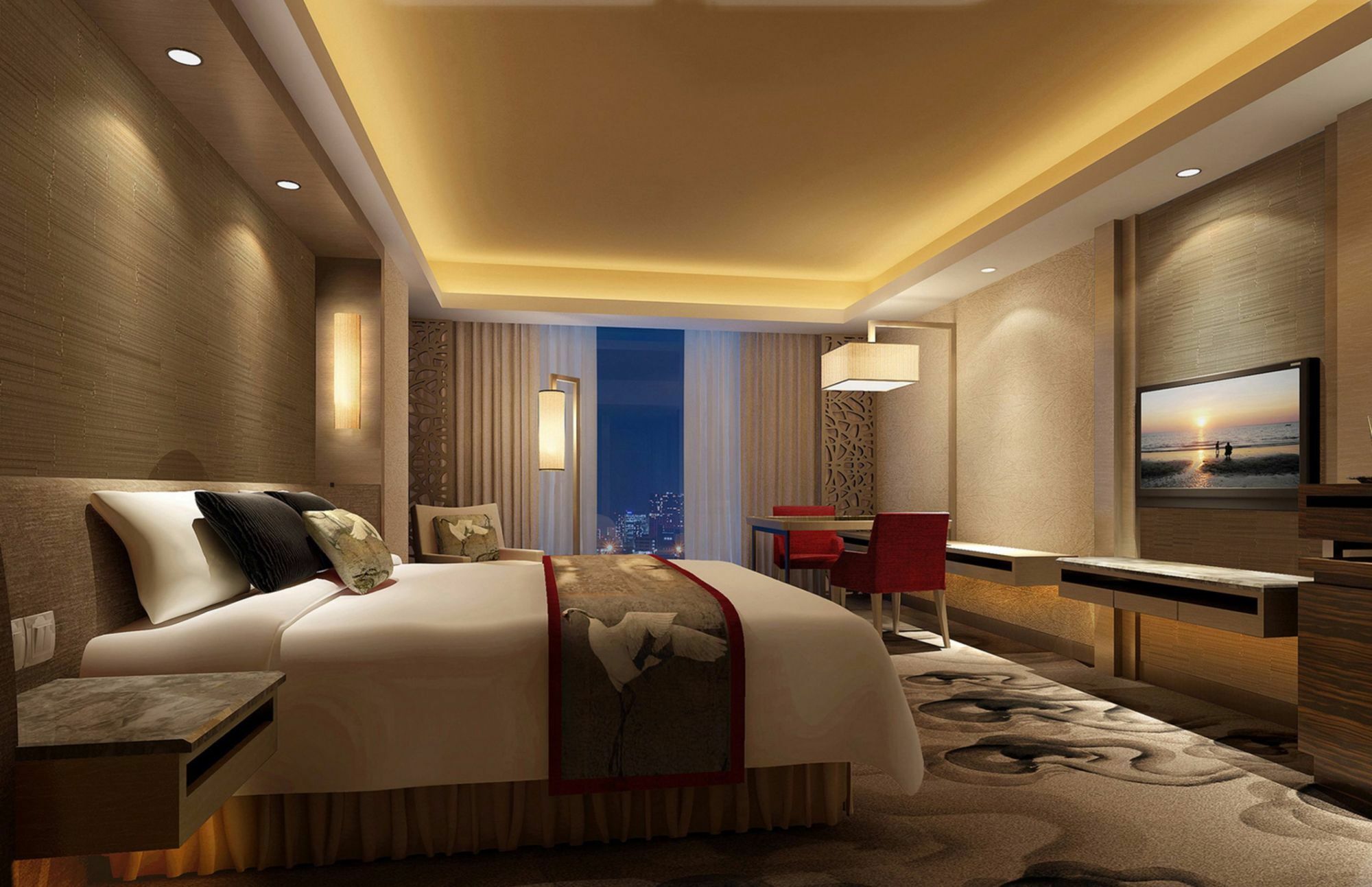 Jinan Luxury Blue Horizon Hotel Extérieur photo