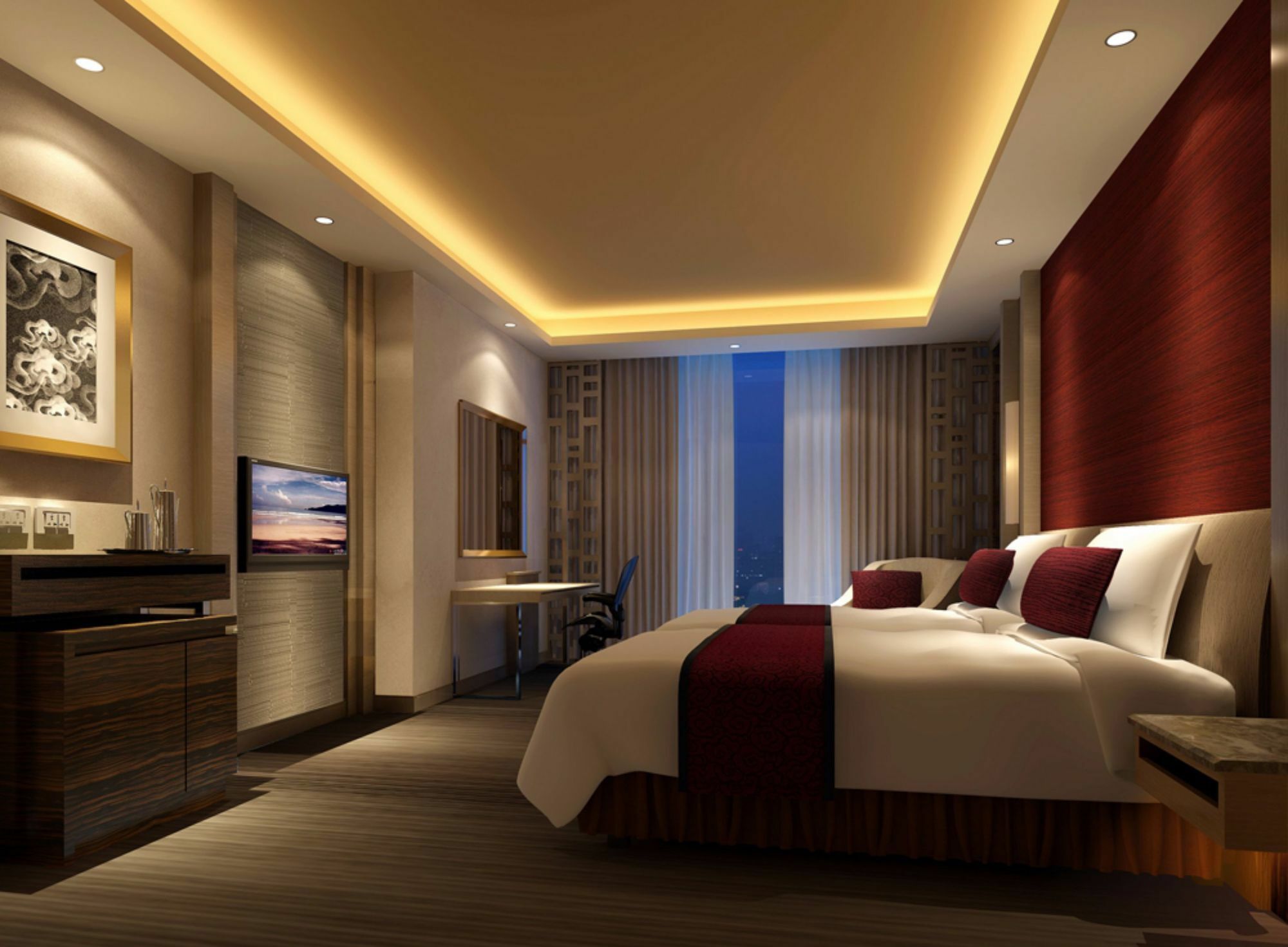 Jinan Luxury Blue Horizon Hotel Extérieur photo