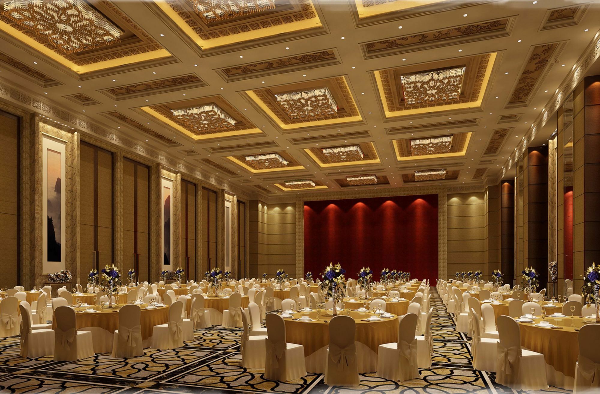 Jinan Luxury Blue Horizon Hotel Extérieur photo