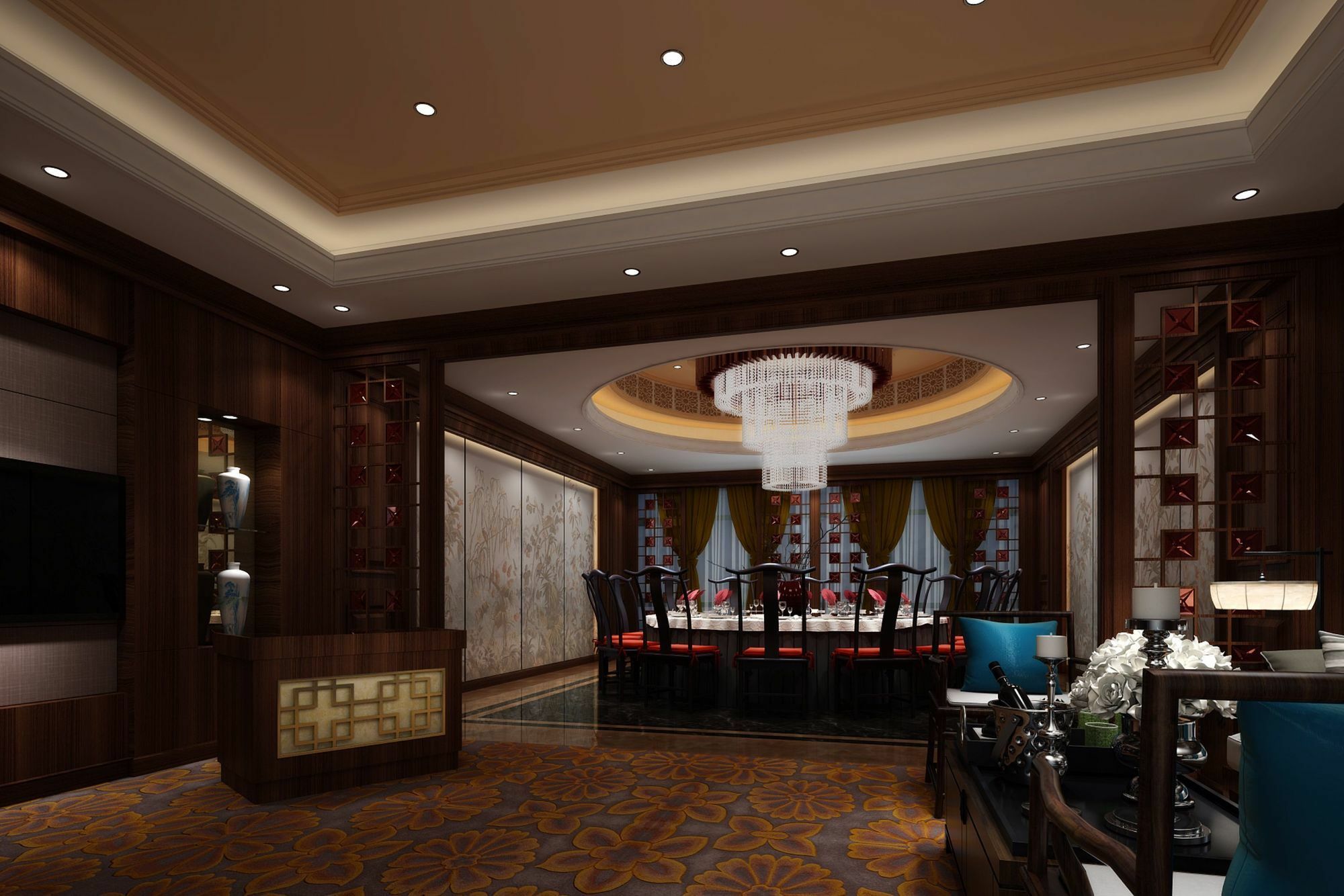 Jinan Luxury Blue Horizon Hotel Extérieur photo